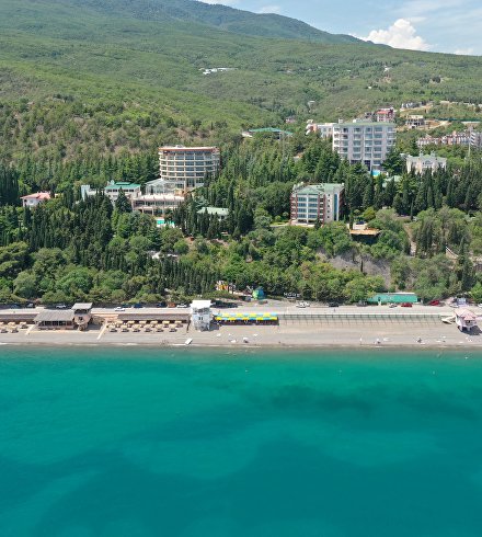 Вид на побережье Крыма