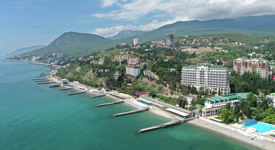 Вид на побережье Крыма Вид на побережье Крыма