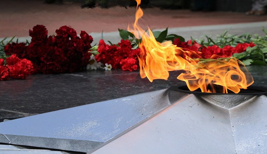 The eternal flame in Simferopol