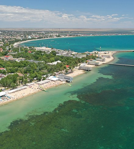 Вид на Евпаторию Вид на Евпаторию