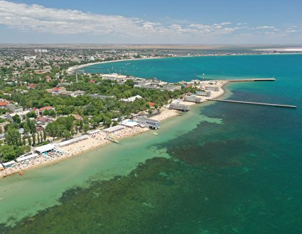 Вид на Евпаторию Вид на Евпаторию