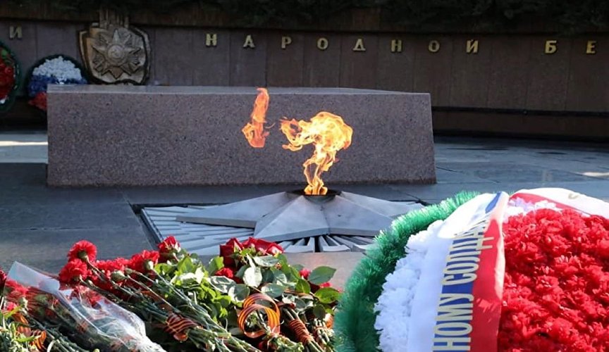 Празднование 76-й годовщины Победы в Великой Отечественной войне в Симферополе