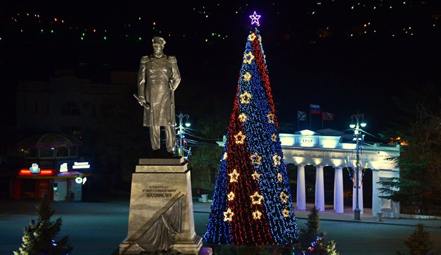 Новогодняя ёлка в Севастополе